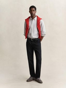 GANT - Men Grey Cotton Regular Fit Shirt