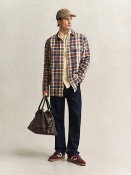 GANT - Men Multi-Colour Cotton Regular Fit Shirt
