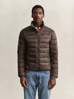 GANT - Men Brown Polyester Regular Fit Jacket