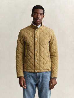 GANT - Men Khaki Polyester Regular Fit Jacket