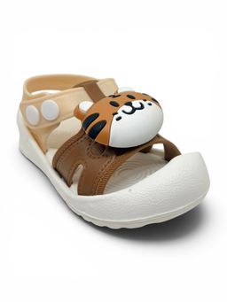 Lil Lollipop - Kids Cartoon Applique Detailed Slingback Sandals- Multi-Color