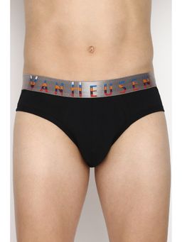 Van Heusen Innerwear - Van Heusen Men Colour Fresh & Solid Briefs - Black