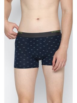 Peter England - Men Navy Print Trunk