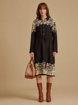 Kazo - Twiggy Printed Midi Dress