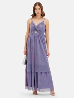 Kazo - Alex Purple Maxi Dress