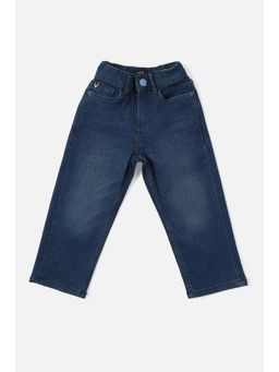 Allen Solly Junior - Boys Navy Slim Fit Jeans