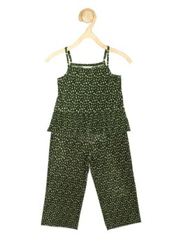 Peter England - Green Spaghetti and Palazzo (Set of 2)