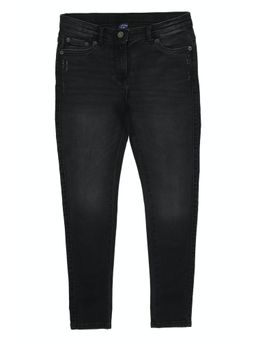 Peter England - Girls Black Solid Jeans
