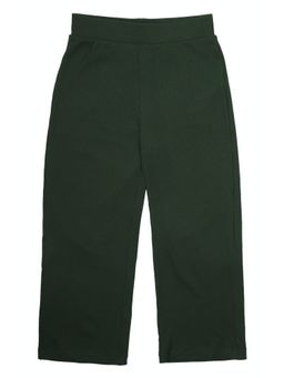 Peter England - Girls Green Solid Pants