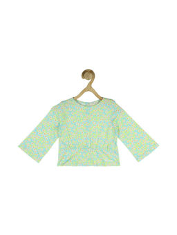 Peter England - Girls Green Printed Top
