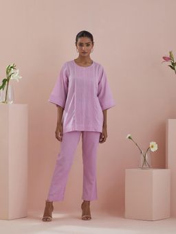 Vinusto - Lavender Tunic with Pant (Set of 2)