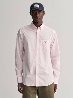 GANT - Men Pink Regular Stripes Button Down Shirt