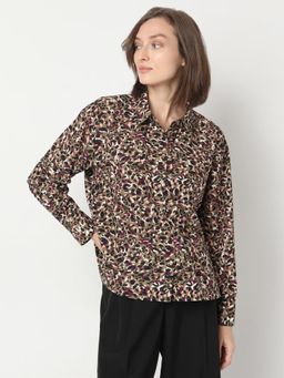 VERO MODA - Multicolor Printed Shirt