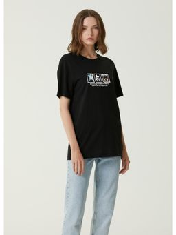 MIXT by Nykaa Fashion - Printed Oversized T-Shirt