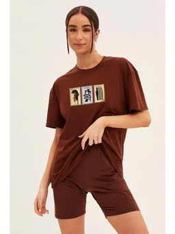 MIXT by Nykaa Fashion - Printed Oversized T-Shirt
