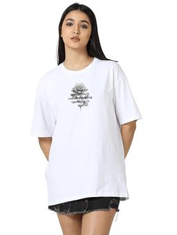 MIXT by Nykaa Fashion - Typography Oversized T-Shirt