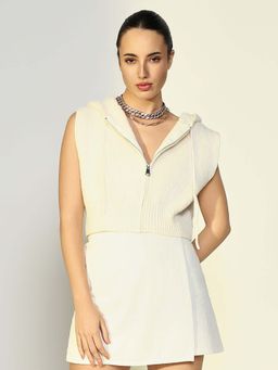 SHOWOFF - Edition Women's Solid Off White Top