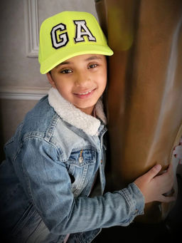 THE PONY & PEONY CO. - Customised Cap for Kids - Yellow