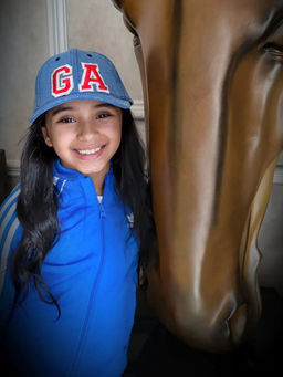 THE PONY & PEONY CO. - Customised Cap for Kids - Blue