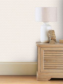Excel - Wallpaper Interlock Constellation In Beige