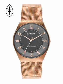 Skagen - Grenen Solar Powered Rose Gold Multicolour Watch SKW6835