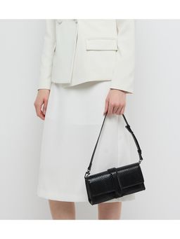 Anne Klein - Black Women Handbag With Detachable Strap