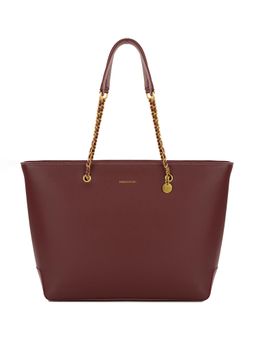 MIRAGGIO - Amira 16 Inch Tote Bag - Wine (L)