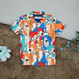 The Lion and the Fish - Multicolor Printed Shirt