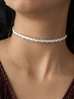 Shaya by CaratLane - You And Your Happy Squeals Choker In 925 Silver