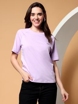 BRINNS - Lavender Women Raglan Sleeves T-Shirt