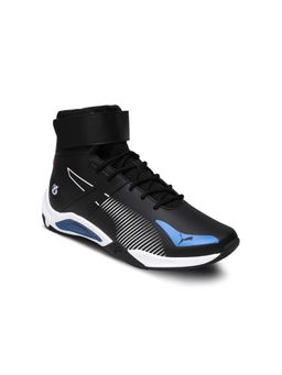 Puma - Unisex BMW MMS A3rokart Mid Sneakers - Black