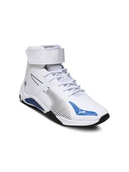 Puma - Unisex BMW MMS A3rokart Mid Sneakers - White
