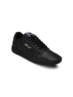 Puma - Unisex Majesty Leather Sneakers - Black