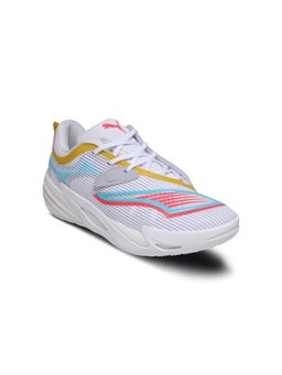 Puma - Unisex All-Pro NITRO 2 Basketball Shoes - White