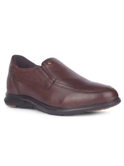 Hush Puppies - Men Formal Slip-On Loafers - Brown