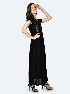 Zink london black maxi dress Clearance