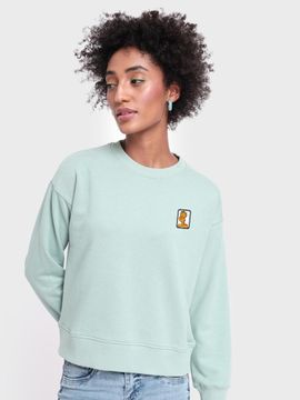 Bewakoof Hoodies and Sweatshirts : Buy Bewakoof Women Green Graphic Boxy  Sweatshirts Online | Nykaa Fashion