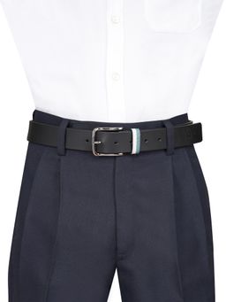 United Colors of Benetton - Mens Leather Drecel Belt - Black