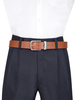 United Colors of Benetton - Mens Leather Drecel Belt - Tan