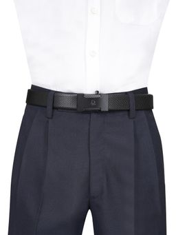 United Colors of Benetton - Mens Leather Kaltag Belt - Black