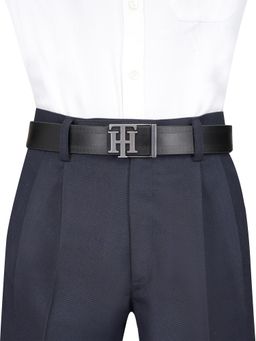 Tommy Hilfiger - Mens Reversible Gistrup Belt - Black & Tan