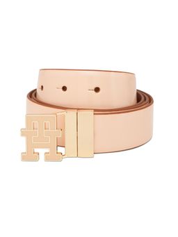 Tommy Hilfiger - Womens Reversible Fionn Belt - Powder Pink & Wine