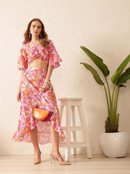 STREET 9 - Pink Floral Co-Ord Set