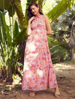 STREET 9 - Pink Maxi Dress