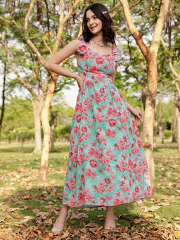 STREET 9 - Multi-Color Maxi Dress
