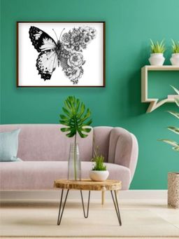 The Art House - Abstract Painting Multicolor (40X30 Inches)