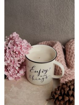 Twig & Twine - Glim Coffee Mug Scented Candle - Jasmine & Daisy