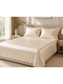 ERBA - Ivory Antalaya Bedsheet Set (King)