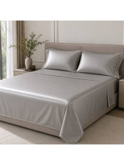 ERBA - Grey Antalaya Bedsheet Set (King)