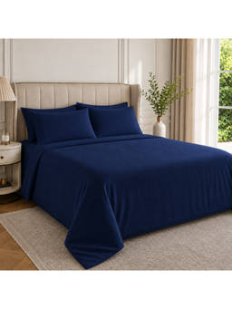 ERBA - Blue Berlin Bedsheet Set (King)